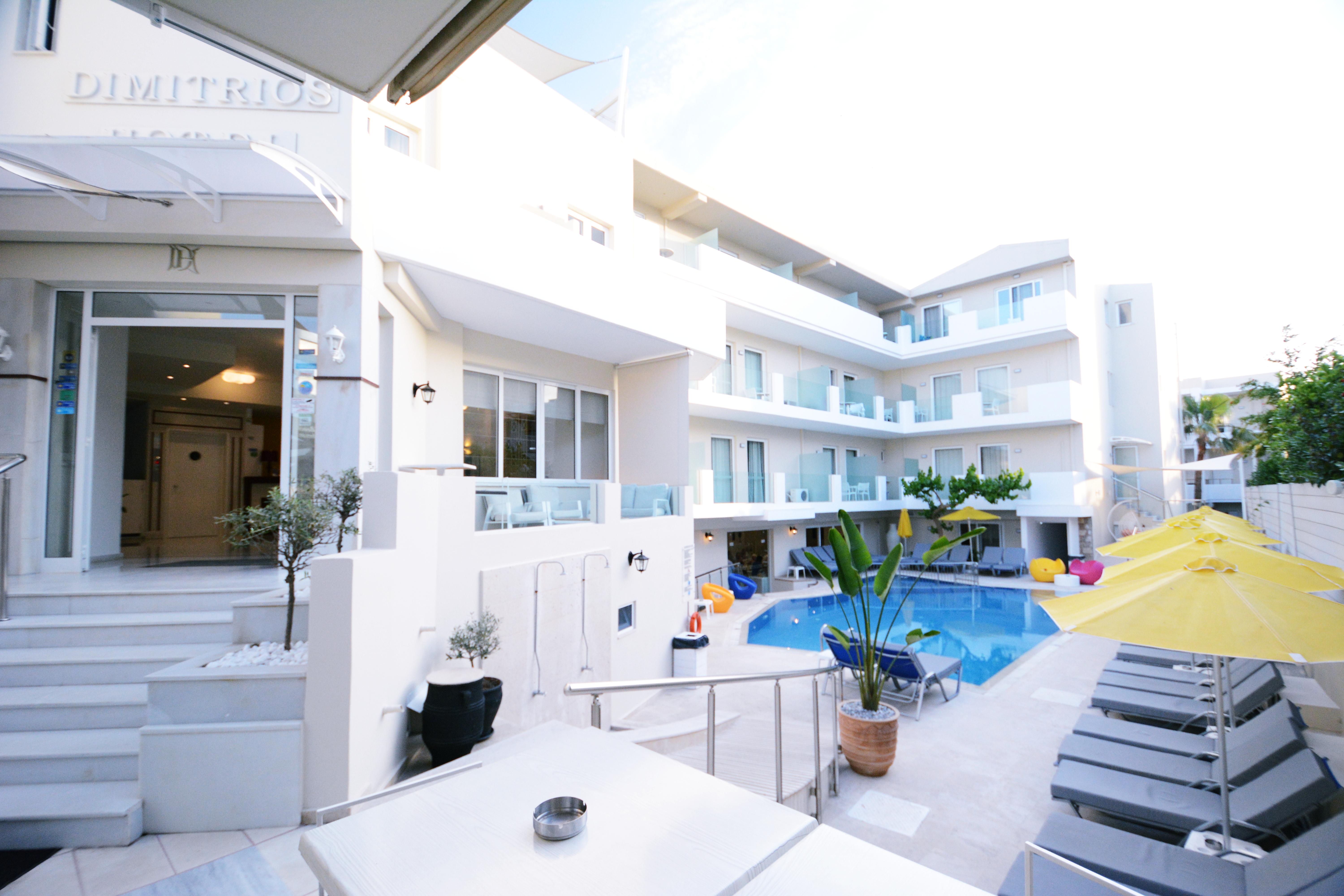 Dimitrios Beach Hotel Adults Friendly 14 Plus Rethymno Exteriör bild