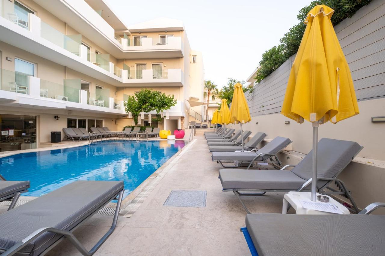 Dimitrios Beach Hotel Adults Friendly 14 Plus Rethymno Exteriör bild