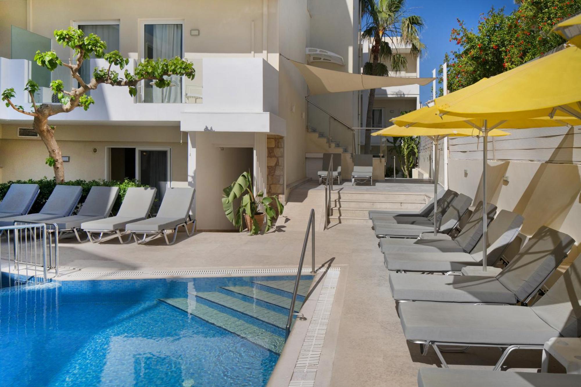 Dimitrios Beach Hotel Adults Friendly 14 Plus Rethymno Exteriör bild
