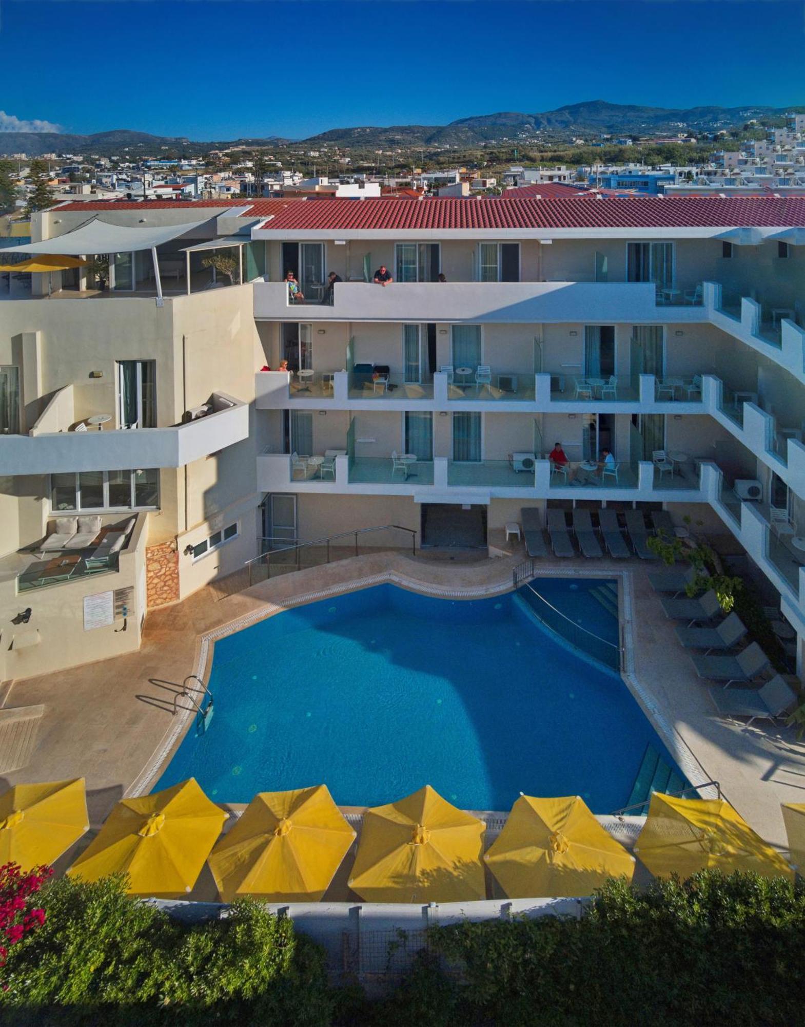 Dimitrios Beach Hotel Adults Friendly 14 Plus Rethymno Exteriör bild