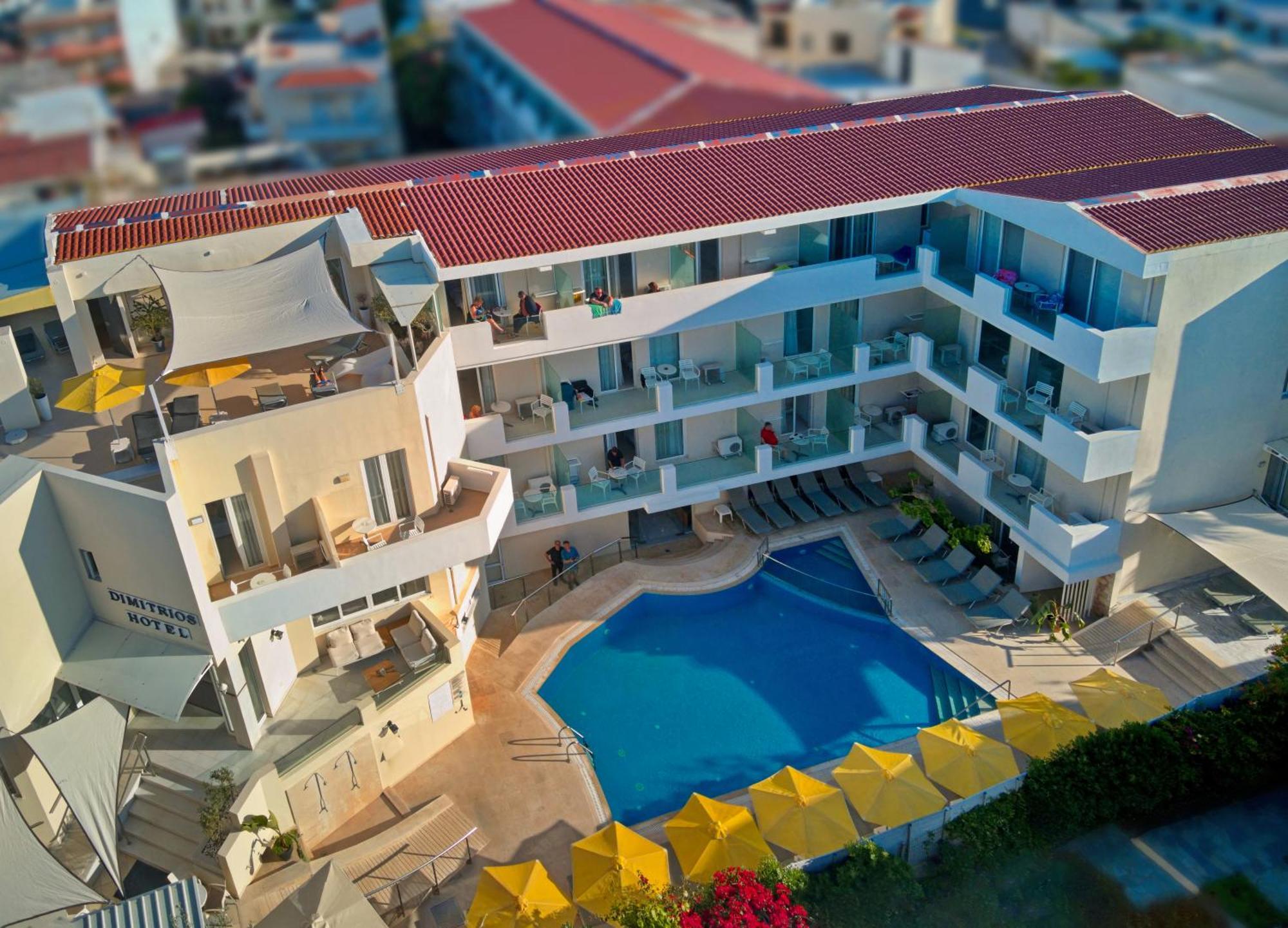 Dimitrios Beach Hotel Adults Friendly 14 Plus Rethymno Exteriör bild