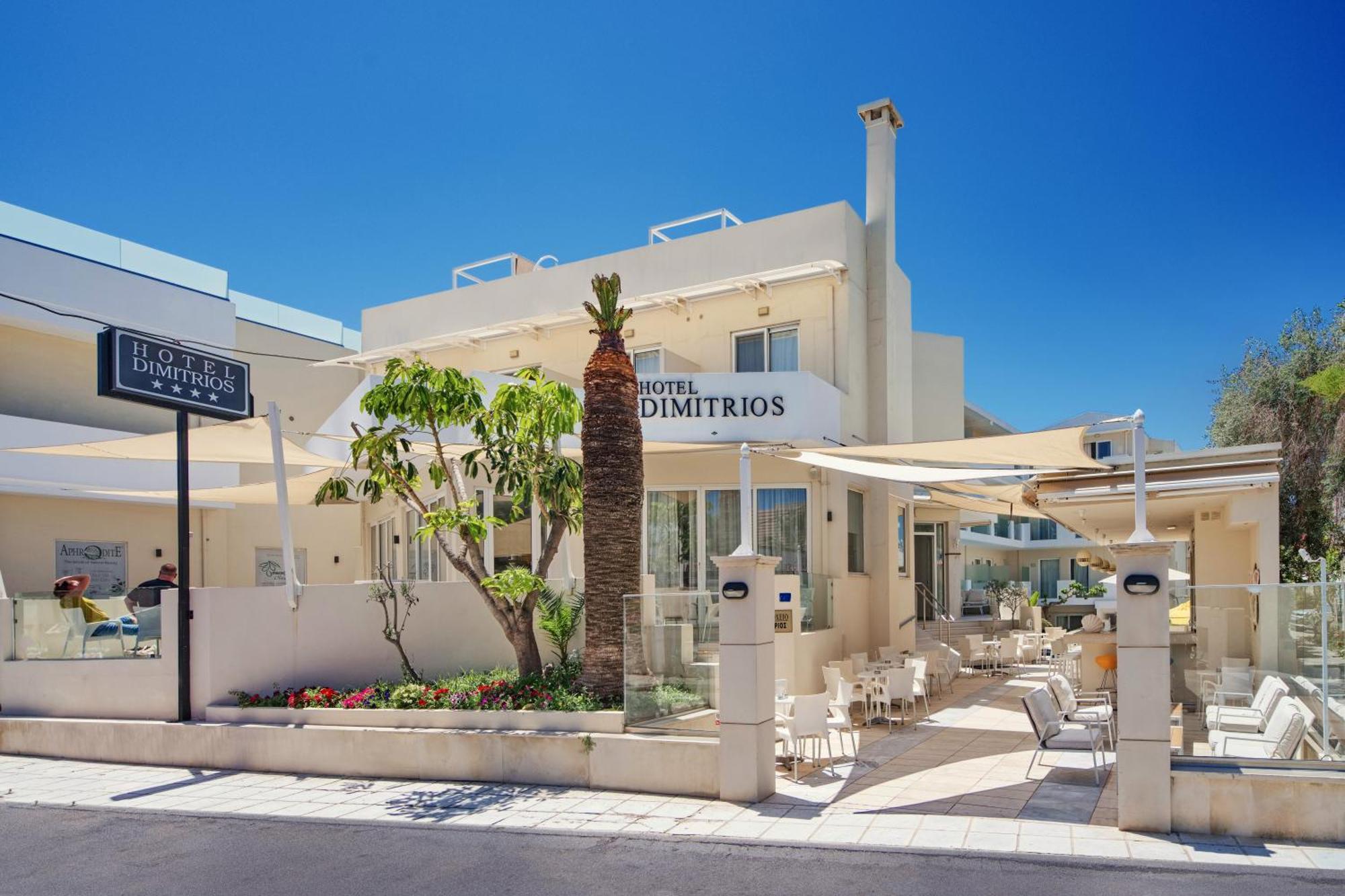 Dimitrios Beach Hotel Adults Friendly 14 Plus Rethymno Exteriör bild