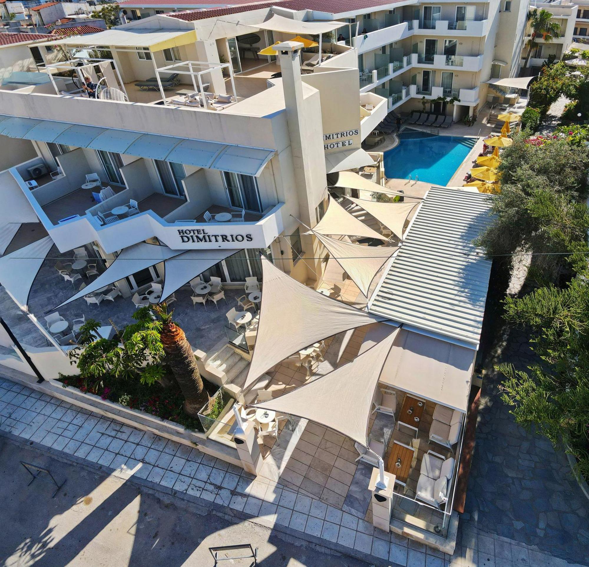 Dimitrios Beach Hotel Adults Friendly 14 Plus Rethymno Exteriör bild